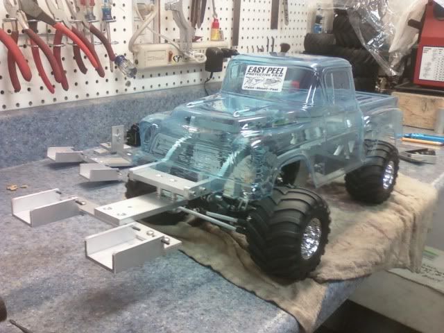 rc truck puller